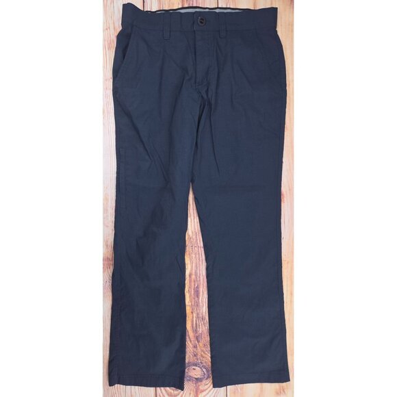 Orvis Mens Navy Stretch Water-Repellent Pants 32x29 Nylon Blend - Picture 1 of 10